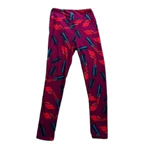 Lularoe Lipstick Leggings